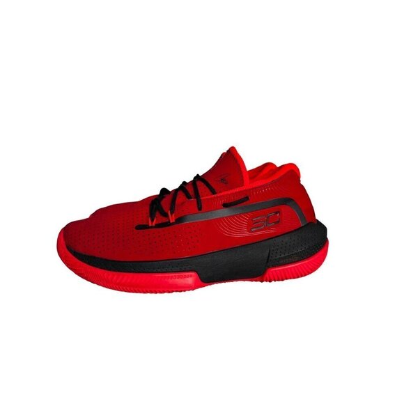 Under Armour Young Sc 3 zero Red and Black Size 7 - Picture 2 of 16